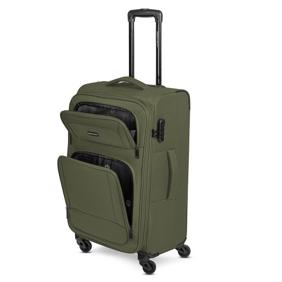 Smartbox Edition 04 4 ruote Set di valigie 3 pezzi con piega di espansione