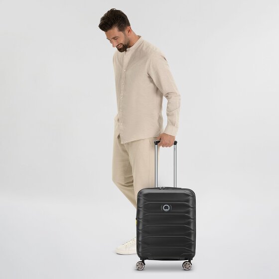 Delsey Paris Meteor 4 ruote Carrello della cabina 55 cm con piega di espansione