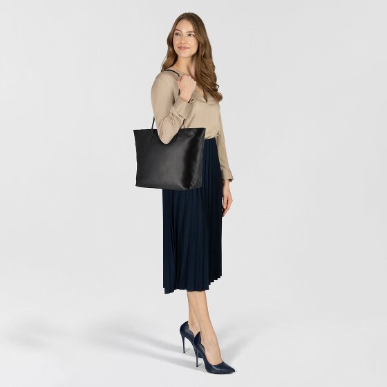 Greenburry Pure Black Borsa shopper Pelle 35 cm Scomparto per laptop