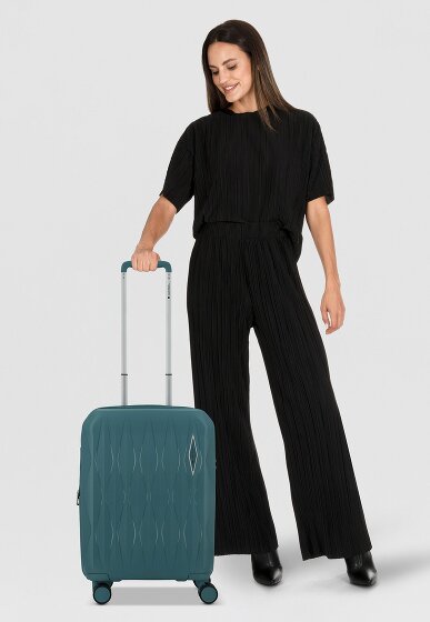 Gabol Infinity 4 ruote Carrello della cabina 55 cm con piega di espansione