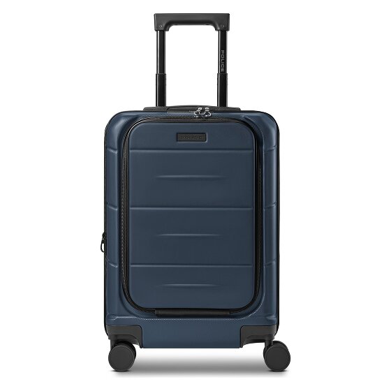 Police London 4 ruote Trolley cabina 55 cm Vano porta PC espandibile