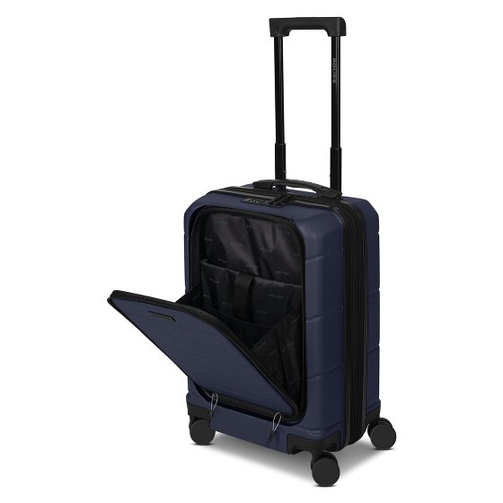 Police London 4 ruote Trolley cabina 55 cm Vano porta PC espandibile