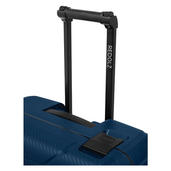 Redolz Essentials 15 Set di valigie da 4 ruote con 4 ruote S+L con chiusura a tre punti