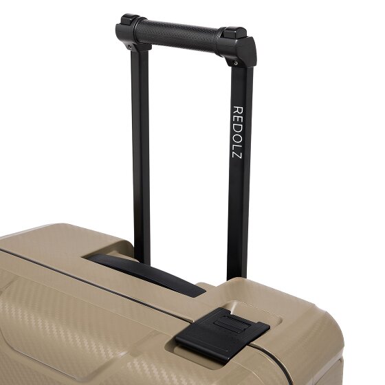 Redolz Essentials 15 Trolley cabina a 4 ruote da 55 cm con chiusura a tre punti