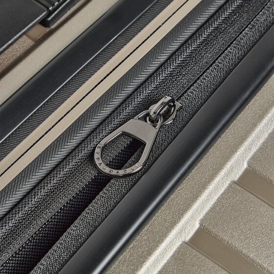 Pactastic Collection 04 THE MEDIUM + 4 ruote Carrello M 66 cm con piega di espansione