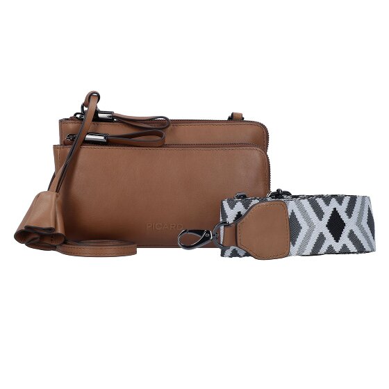 Picard Bella Borsa a tracolla Vera Pelle 20 cm