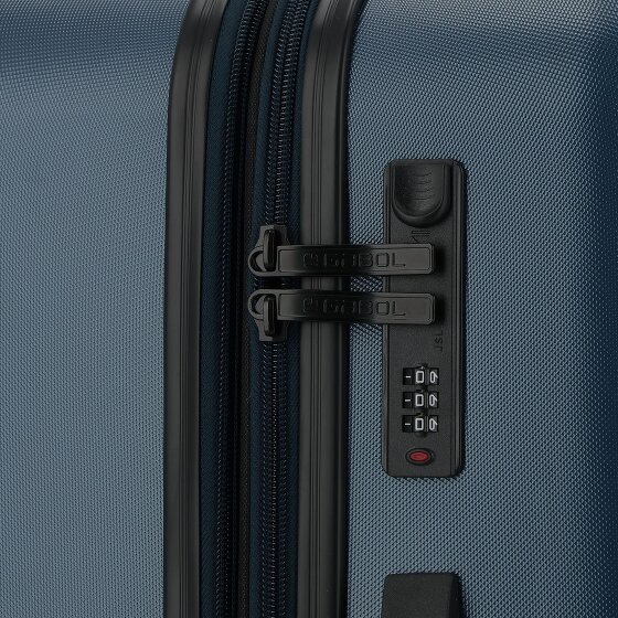 Gabol Future Plus 4 ruote Carrello 66 cm con piega di espansione