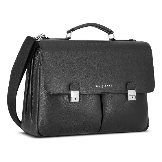 bugatti Valencia Valigetta Vera Pelle 43 cm Vano porta PC