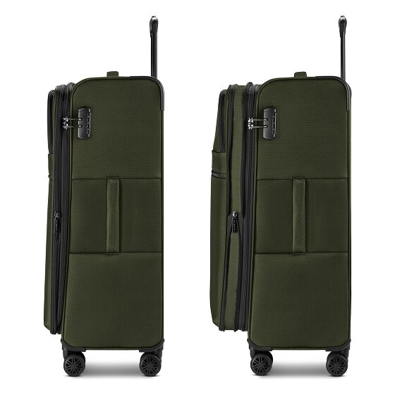 bugatti Valencia Soft 4 ruote Carrello L 75 cm con piega di espansione