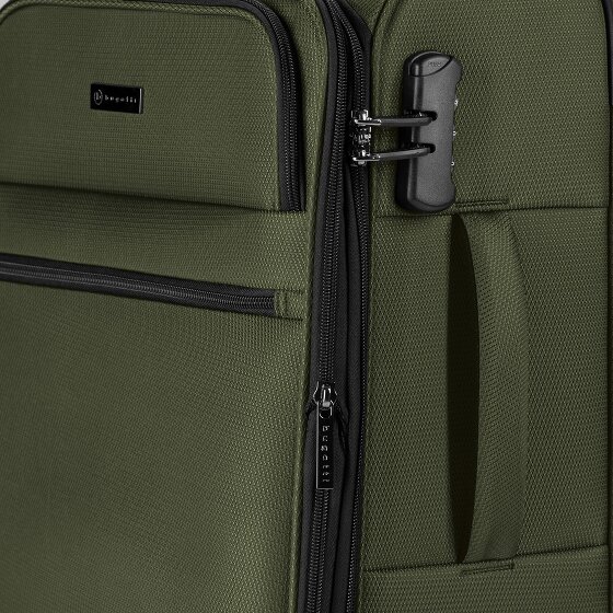 bugatti Valencia Soft 4 ruote Carrello L 75 cm con piega di espansione