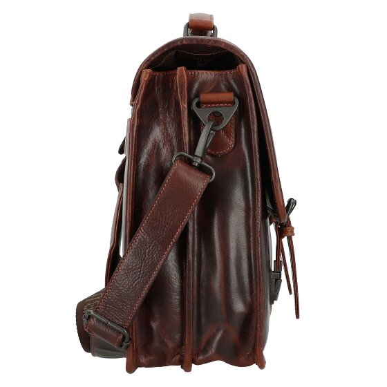 Greenburry Rugged Cartella Messenger Pelle 40.5 cm Scomparto per laptop