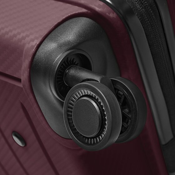 Redolz Essentials 17 Trolley da cabina a 4 ruote 55 cm con tasca morbida per laptop