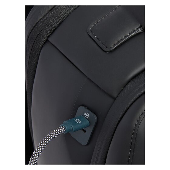 Piquadro Zaino da viaggio Rover con scomparto per laptop da 40 cm e protezione RFID