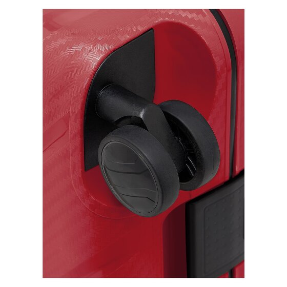 Redolz Essentials 15 Set di valigie da 4 ruote con 4 ruote S+L con chiusura a tre punti