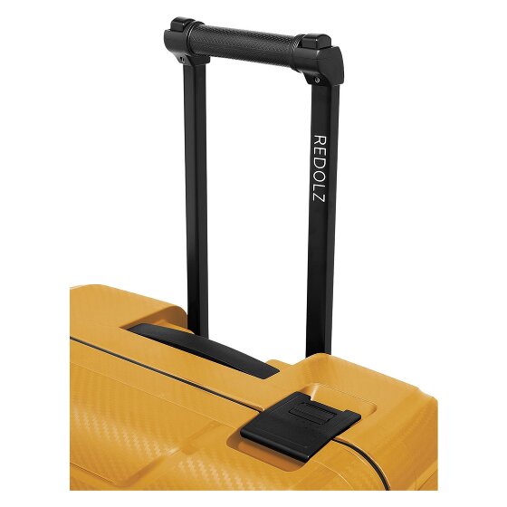 Redolz Set di valigie Essentials 15 a 4 ruote M+L con chiusura a tre punti