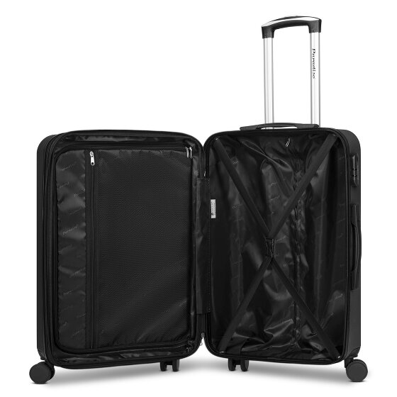 Check.In Paradise 2.0 4 ruote Set di valigie 3 pezzi con piega di espansione