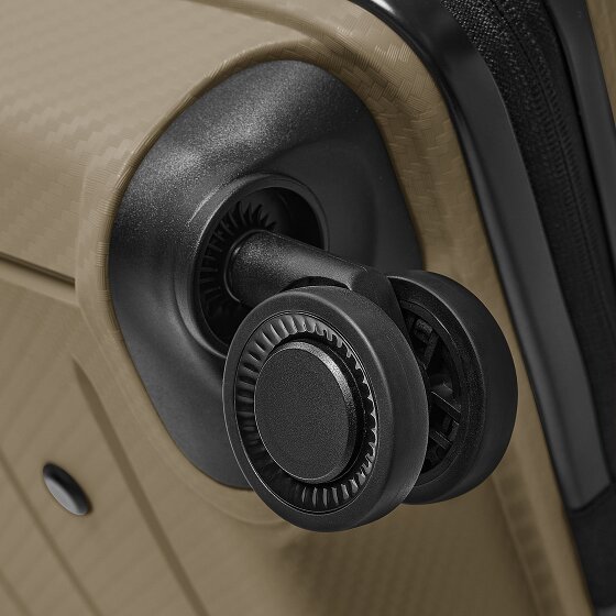 Redolz Essentials 17 Trolley da cabina a 4 ruote 55 cm con tasca morbida per laptop