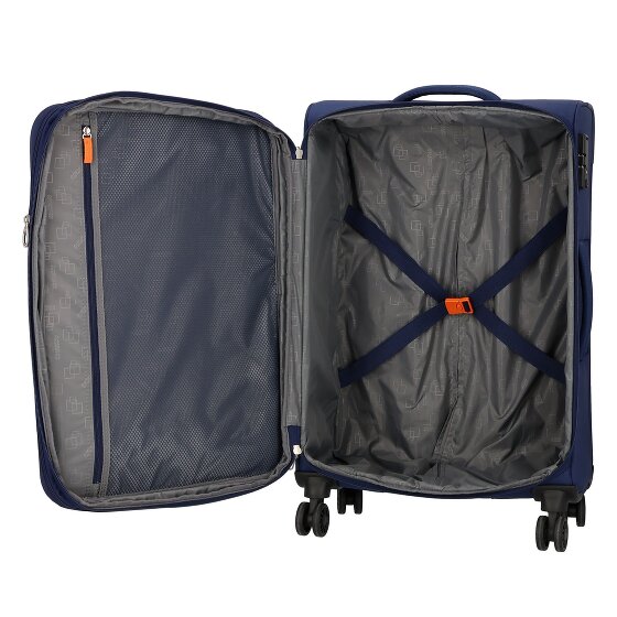 American Tourister Blazing Ride 4 ruote Set di valigie 3 pezzi con piega di espansione