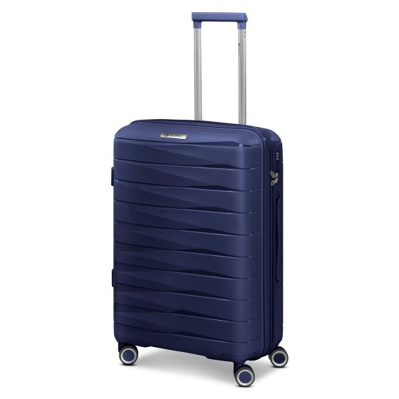 Franky London 4 ruote Carrello M 65 cm con piega di espansione