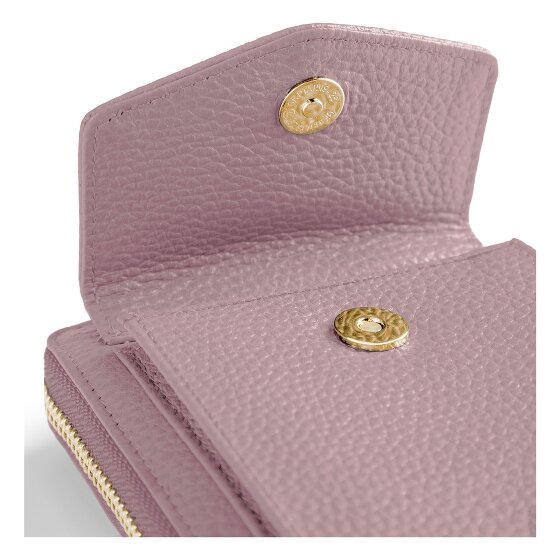 Lazarotti Bologna Portafoglio in pelle con zip Custodia per cellulare in pelle 19 cm
