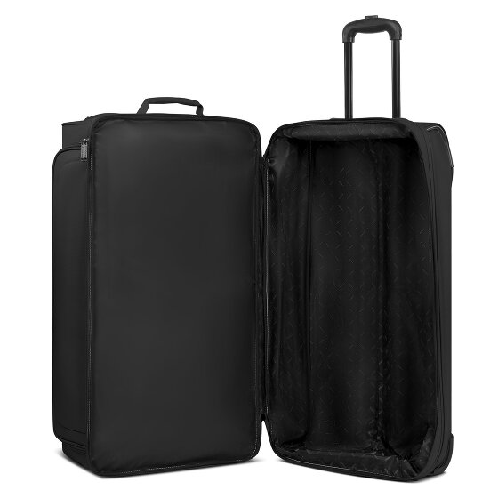 Redolz Set di borse da viaggio a 2 ruote Duffle Essentials 2 pezzi L+L con piega elastica