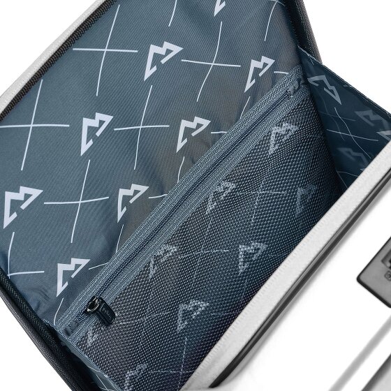 Bergpfeil Travel 4 ruote Carrello della cabina 55 cm Scomparto per laptop con piega di espansione