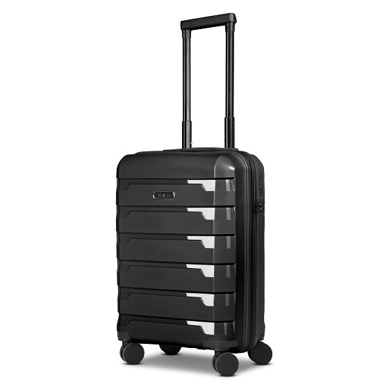 d&n South Dakota 4 ruote Carrello della cabina S 56 cm con piega di espansione