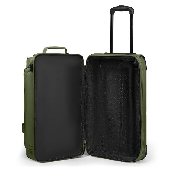 Redolz Duffle Essentials Borsa da viaggio a 2 ruote 55 cm M con patta di espansione