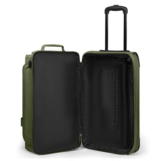 Redolz Duffle Essentials Borsa da viaggio a 2 ruote 55 cm M con patta di espansione