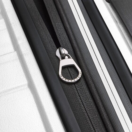 Bergpfeil Set di valigie da viaggio a 4 ruote, 3 pezzi, con ripiegamento elastico
