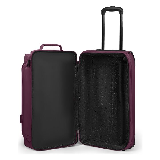 Redolz Duffle Essentials Borsa da viaggio a 2 ruote 55 cm M con patta di espansione