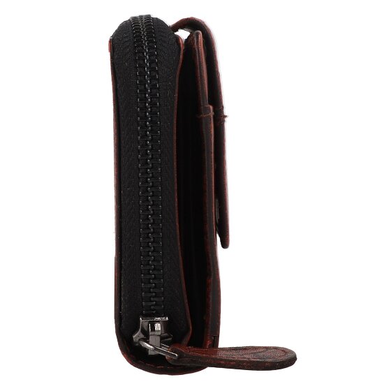 Greenburry Destressed Portafoglio Protezione RFID Pelle 13.5 cm