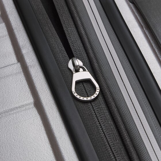 Bergpfeil Set di valigie da viaggio a 4 ruote, 3 pezzi, con ripiegamento elastico