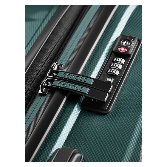 Redolz Essentials 14 4 ruote Set di valigie 2 pezzi espandibile
