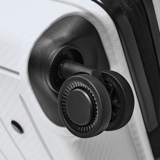 Redolz Essentials 17 Trolley da cabina a 4 ruote 55 cm con tasca morbida per laptop