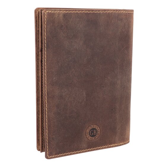 Greenburry Portadocumenti vintage in pelle 12 cm