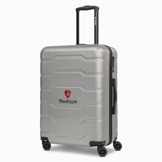 Tonino Lamborghini Bologna 4 ruote Set di valigie 3 pezzi