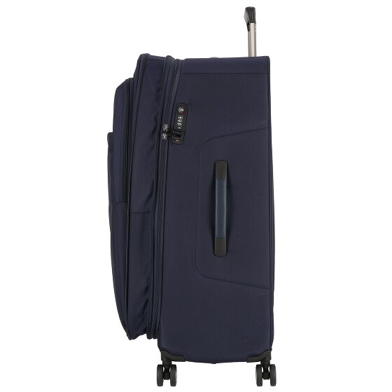 Piquadro Brief 4 ruote Carrello 78 cm con piega di espansione