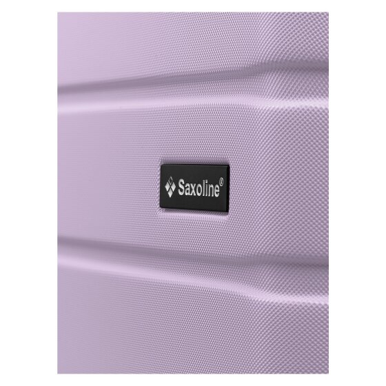 Saxoline Miami 4 ruote Set di valigie 2 pezzi con piega di espansione