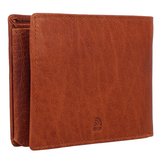 Greenburry House of Norway Portafoglio Protezione RFID Pelle 13 cm