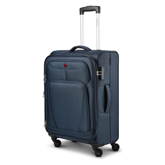 Wenger Beaumont 4 ruote Carrello M 67 cm con piega di espansione