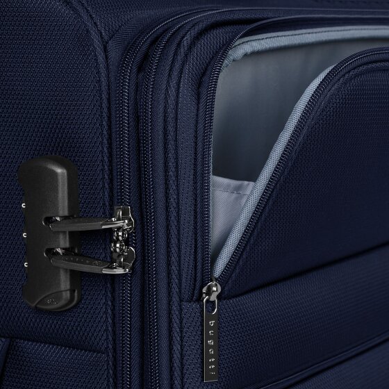 bugatti Valencia Soft 4 ruote Carrello L 75 cm con piega di espansione