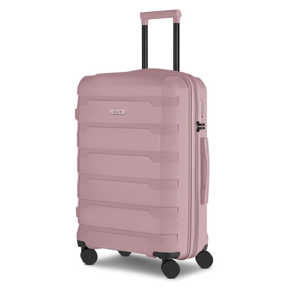 d&n South Dakota 4 ruote Set di valigie 3 pezzi con piega di espansione