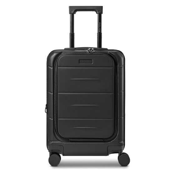 Police London 4 ruote Trolley cabina 55 cm Vano porta PC espandibile