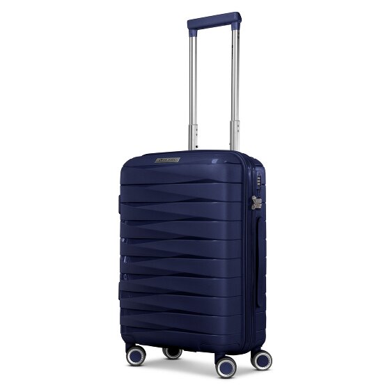 Franky London 4 ruote Trolley cabina S 55 cm espandibile