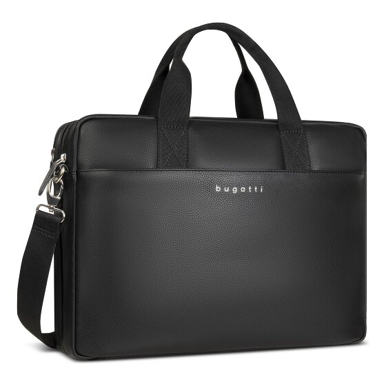 bugatti Valencia Valigetta Vera Pelle 40 cm Vano porta PC