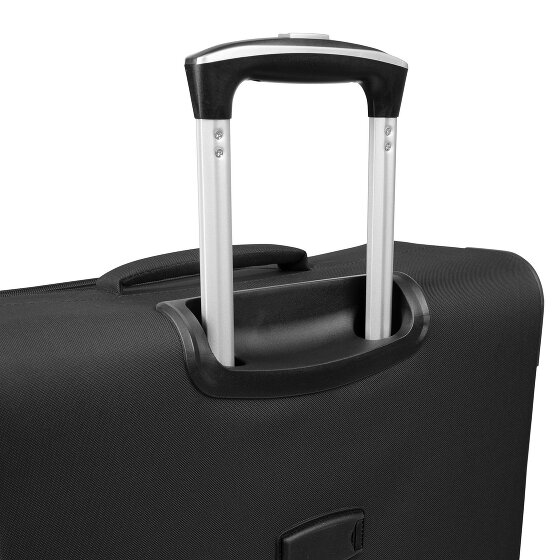 Franky Melbourne 3.0 Set di valigie a 4 ruote, 3 pezzi, con piega elastica