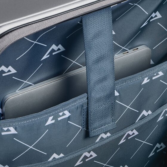 Bergpfeil Travel 4 ruote Carrello della cabina 55 cm Scomparto per laptop con piega di espansione