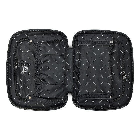 Redolz Set di valigie Essentials 14 2 pezzi trolley da cabina con piega elastica e beauty case