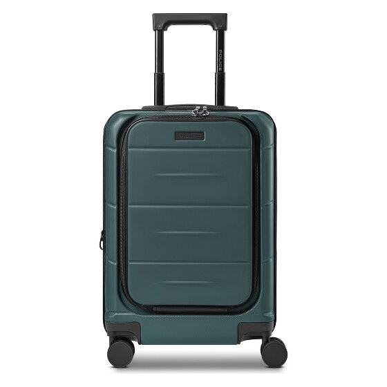 Police London 4 ruote Trolley cabina 55 cm Vano porta PC espandibile